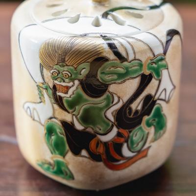 ふるさと納税 京都市 【小手鞠窯】香炉(風神雷神) |  | 01