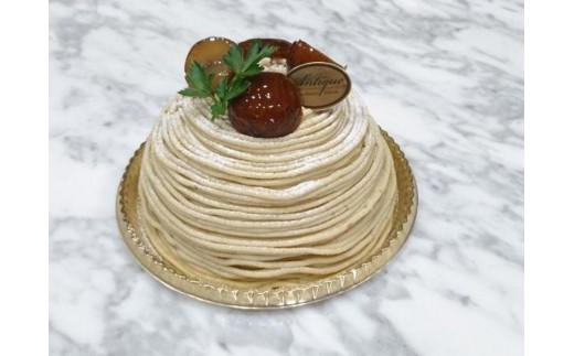 
                  【サイズ　4号／5号】ズコットモンブラン（ズコットケーキ）
                