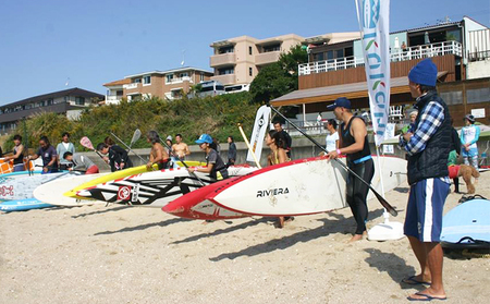 空と海の真ん中でSUP＆SUPヨガ 体験チケット アウトドア スポーツ マリンスポーツ 