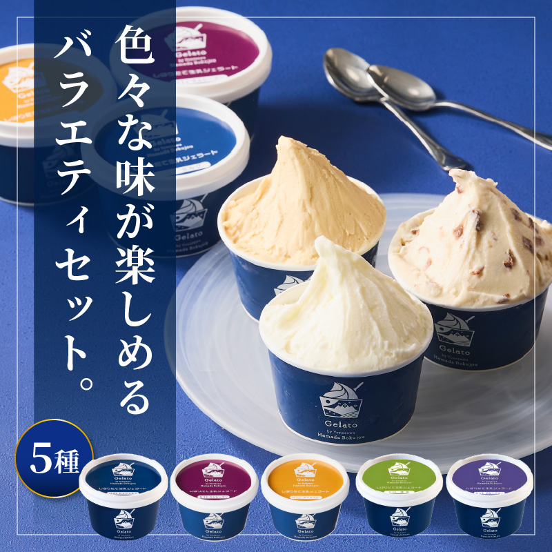 生乳ジェラートバラエティセット　12個