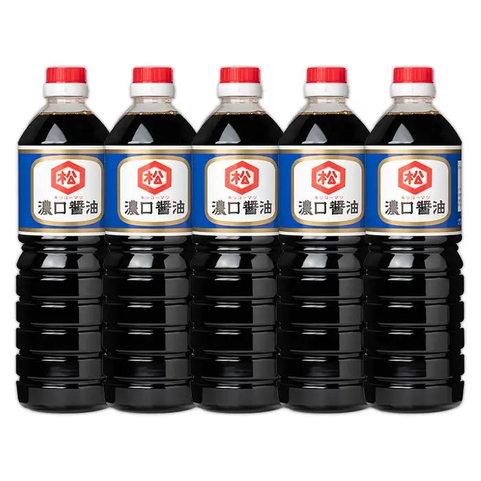 醤油 濃口醤油（1,000ml×5本）九州 天然醸造【00-128-03】