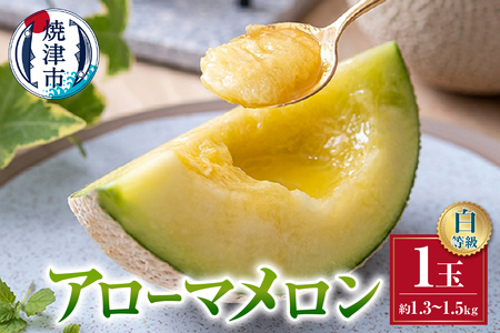 メロン 温室 アローマ 果物 ハウス 白等級 1玉 GABA (a16-148)