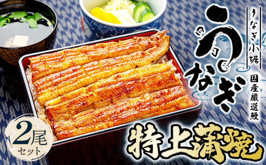国産厳選鰻　明治初期創業「小堀」の特上蒲焼（2尾セット） | ※年内配送（12/18決済完了分まで） 年内発送 年内お届け うなぎ 国産  蒲焼 人気 おすすめ 贈答 ギフト 厳選 冷凍 高級 明治創業 特上 うな重 うな丼 蒲焼うなぎ 鰻 ウナギ うなぎ蒲焼 うなぎ国産 鰻蒲焼 国産鰻 厳選鰻 特上鰻