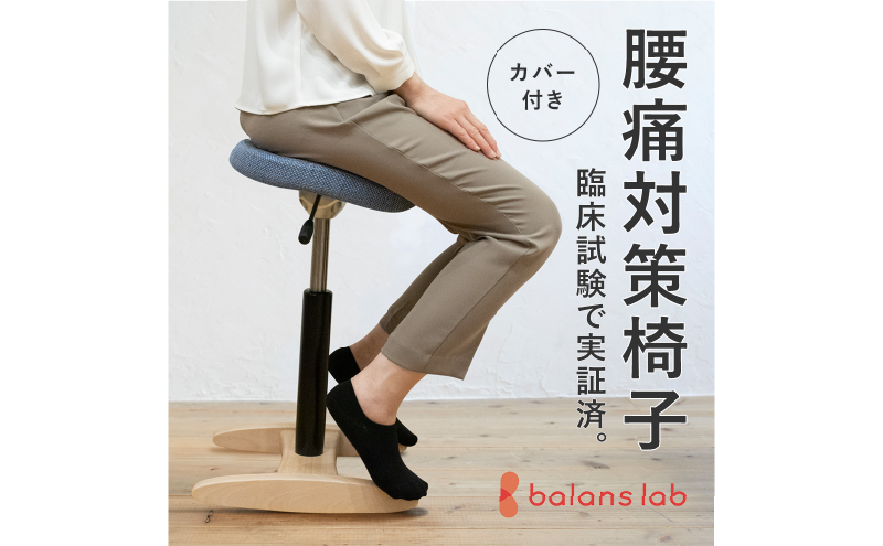 バランス シナジー(カバー付き)ラウンドシート　本体:ピンク+カバー:ブラウン