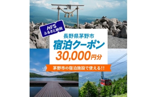 HISふるさと納税宿泊予約専用クーポン(長野県茅野市)30,000円分【1698140】