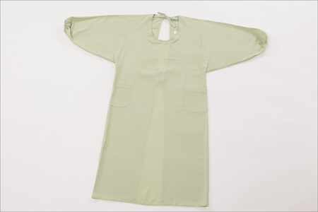 丹後ちりめん・割ぽう着 色（グリーン）