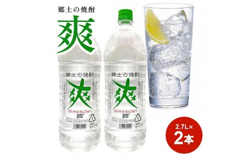 金龍 爽25度　2.7L×2本 SB0291