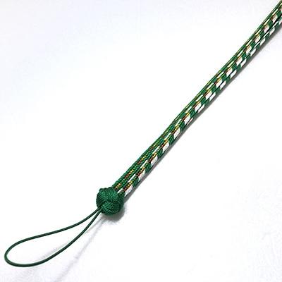 ふるさと納税 伊賀市 (組紐)ネックストラップ  平組　緑　 |  | 02