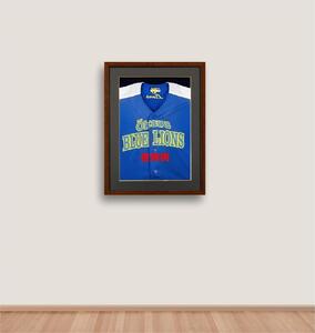 【大川市】 スポフレミニ ユニフォーム額縁（写真なし）【茶】