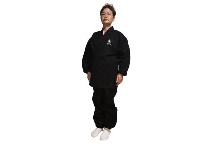 作務衣（冬用）【クロ・Sサイズ】