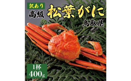 1059.＜2026年11月5日～30日発送＞特撰 松葉がに（茹）【訳あり】400g超のサイズ 食べ応えあり 1杯