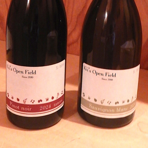 ワイン 北海道 仁木町 の果樹園 Kii's Open Field 赤 白 2本 セット (各750ml) ピノノワール ソーヴィニヨンブラン フルボトル お酒 酒 アルコール 赤ワイン 白ワイン 飲