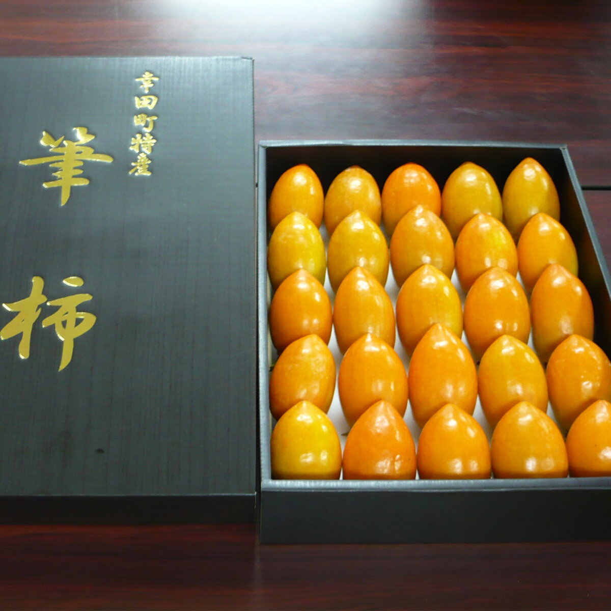 【ふるさと納税】幸田町特産「筆柿」3kg 化粧箱入り ふでがき カキ かき 柿 フルーツ 果物 ギフト ※9月下旬頃〜10月中旬頃に順次発送予定※