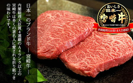 日本一美味しいブランド牛「宮崎牛」の牛かつカット肉セット 600g　特番682