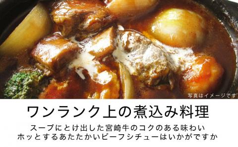 宮崎牛 スネ ブロック 800g【肉 牛肉 国産 黒毛和牛 肉質等級4等級以上 4等級 5等級 すね肉 煮込み スープ】G7407