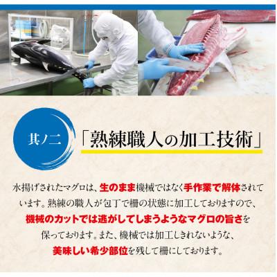 ふるさと納税 串本町 本マグロ(養殖) トロ&赤身セット 1kg 【nks105B】 |  | 03