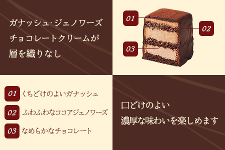 【母の日ギフト用】ゴディバ　チョコレートケーキ　2本入り　GODIVA godiva チョコレート ケーキ チョコ ギフト クリーム ガナッシュ スイーツ おやつ 特別 珈琲 コーヒー グルメ 食品 