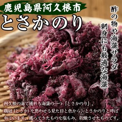 ふるさと納税 阿久根市 先行予約【2025年5月から順次発送】海藻「とさかのり」(50g×8袋)【福美丸水産】a-12-13 |  | 01
