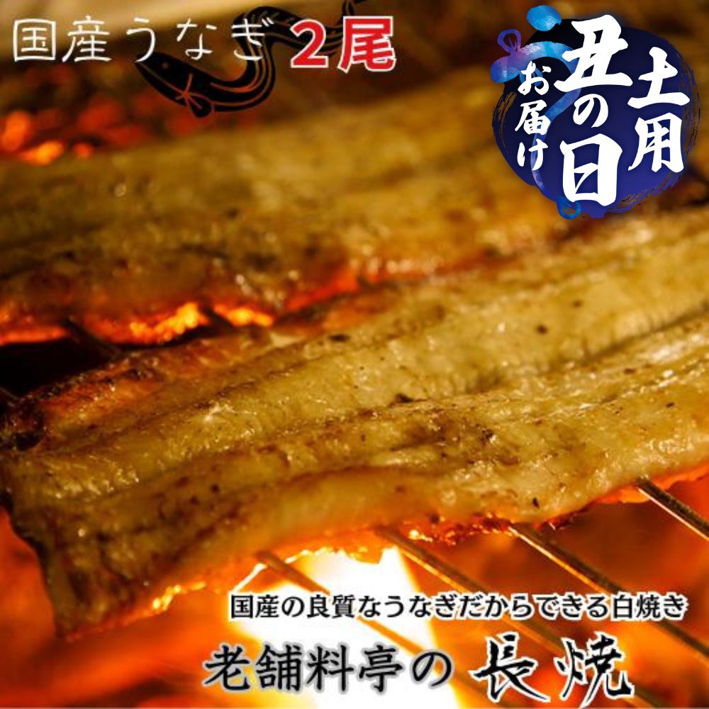 【ふるさと納税】【うなぎ 】土用の丑の日お届け 白焼き 国産の良質な鰻だからできる老舗料亭の長焼 2尾 白焼 国産鰻 ごはん たれ 出汁つき 冷蔵便 1人分 国産 国産うなぎ うなぎ 鰻 うな重 ひつまぶし 冷蔵 ギフト unagi 28000円 2万8千円 玉子屋別館 玉辰楼 岐阜県 大垣市