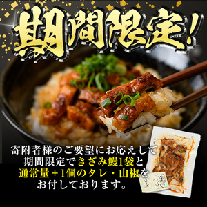 鹿児島県産 うなぎ蒲焼 大 4尾セット 鰻蒲焼 計約560g(約140g×4尾) タレ・山椒付き 鰻 ウナギ 国産【おおさき町鰻加工組合】B144