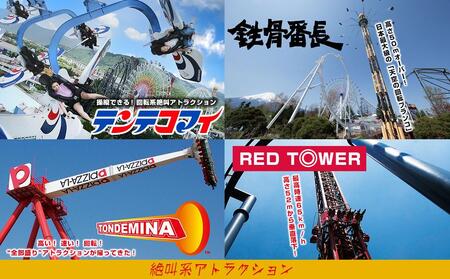 富士急ハイランドワンデイパスペアチケット｜テーマパーク 遊園地 富士急 富士急ハイランド レジャー アウトドア