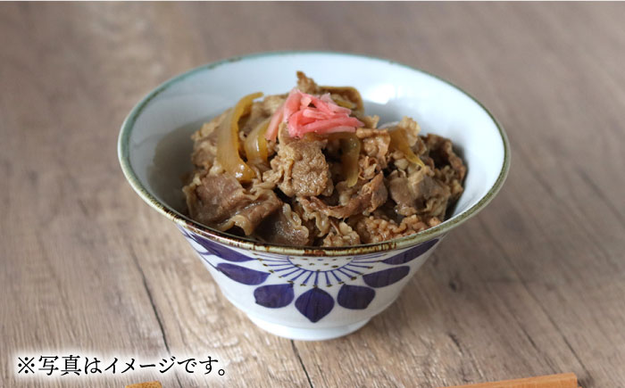 【波佐見焼】おまかせ丼 どんぶり リーフ【翔芳窯】 [FE175]