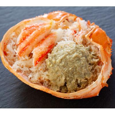 ふるさと納税 網走市 お手軽混ぜるだけ!本ずわい蟹甲羅盛　120g×10個セット(かに味噌入り) |  | 02
