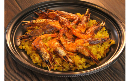 甘えびたっぷり贅沢パエリア１人前×２皿