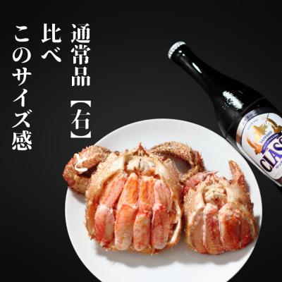 ふるさと納税 紋別市 【紋別産】特大毛がに甲羅盛り | 特大のタグ付き かに　かにみそ　無添加　山わさび　蟹酢付 |  | 02