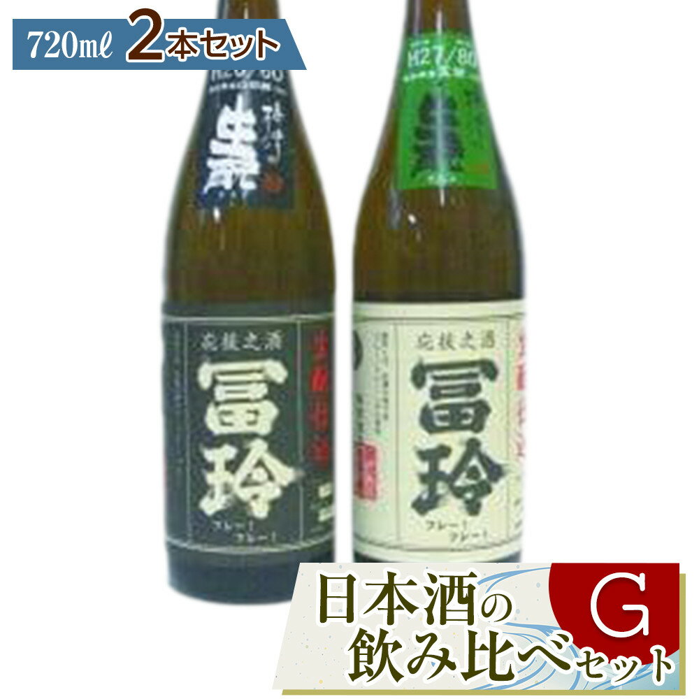 【ふるさと納税】424.日本酒の飲み比べセット【G】 | お酒 日本酒 酒 アルコール 飲み比べ セット 鳥取県 北栄町 おすすめ 人気