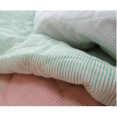 ふるさと納税 岸和田市 【Mサイズ43×63cm】オーガニックコットン先染ガーゼ枕パッド　グリーン2枚組SOG-5MGR2P |  | 03