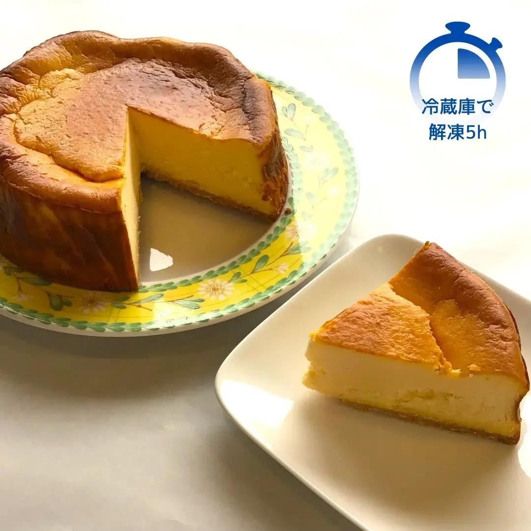 ベイクドチーズケーキ 5号サイズ 冷凍でお届け チーズケーキ [ル・パティシエマルコ] 【010S284】