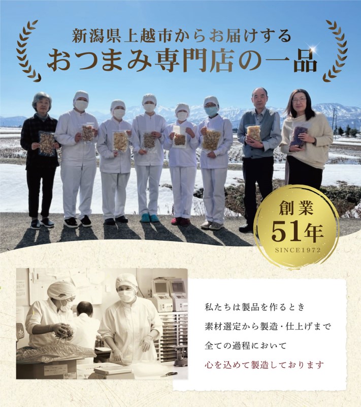 珍味 清酒仕立ていかそうめん 500g【上越銘酒能鷹使用】おつまみ つまみ いか イカ 常温 新潟 上越