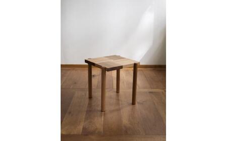 【受注生産】Side Table 04［四角］ 胡桃/oil finish / テーブル サイドテーブル 机 デスク 家具 インテリア 木目調 ナチュラル おしゃれ デザイン ダイニング 寝室 / 恵