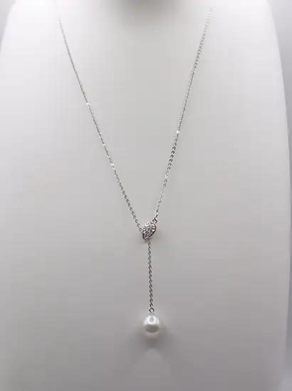 2169 SV 南洋白蝶真珠11.3mm　60cmロングペンダントネックレス