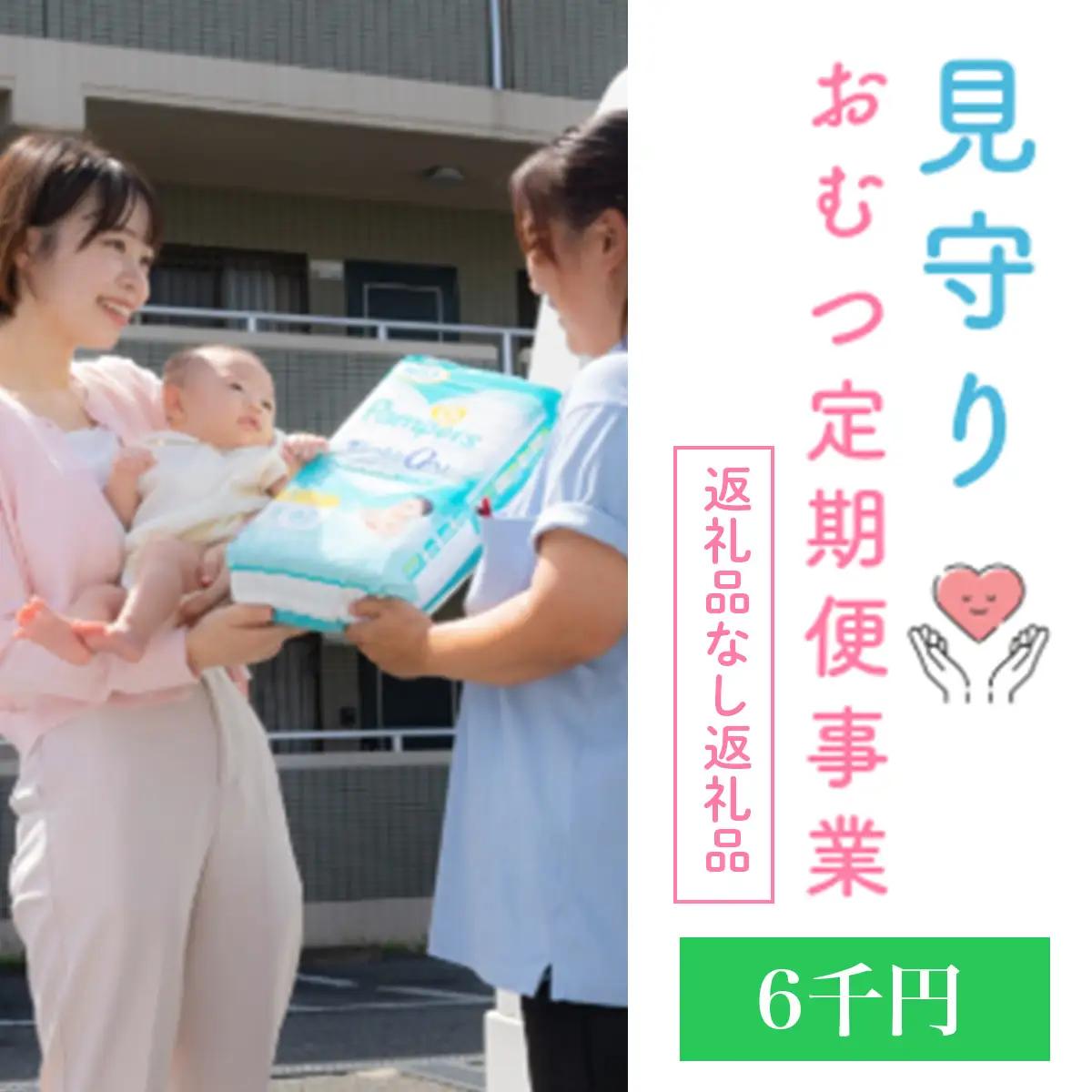 令和8年度見守りおむつ定期便事業【返礼品なし／6千円】 [0597]