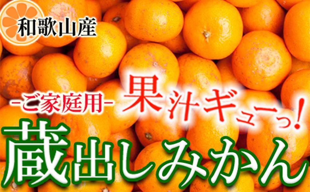 ［先行予約］家庭用 蔵出しみかん1kg+250g（傷み補償分）［2027年1月中旬から2027年2月末日頃、順次発送予定］