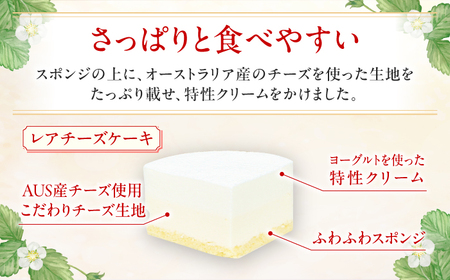 訳あり 4号 ケーキ 3種類 セット レアチーズ         ショコラ ティラミス　広川町 / イートウェル株式会社[AFAK218]