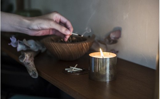 【FIL】アロマキャンドル くさび Aroma Candle 楔