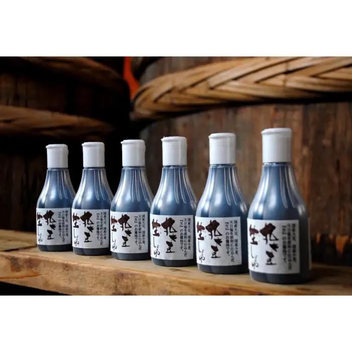 いつも食卓に 国産丸大豆生しょうゆ６本セット【ぽん酢 ポン酢 柑橘 6本 セット 国産  無添加 調味料 詰め合わせ 化学調味料不使用 安心 安全 料理 贈り物 プレゼント ギフト 】