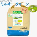 【ふるさと納税】【新米】スプリングライス ミルキークィーン (胚芽米) 5kg｜米 コメ こめ ごはん ご飯 ゴハン 白飯 スプリング ライス ミルキー クイーン 水 こだわり 地下水 5kg 贈答 胚芽 ビタミン ミネラル 食物繊維 ギフト 贈答 プレゼント 贈り物 記念品 景品 _BI47