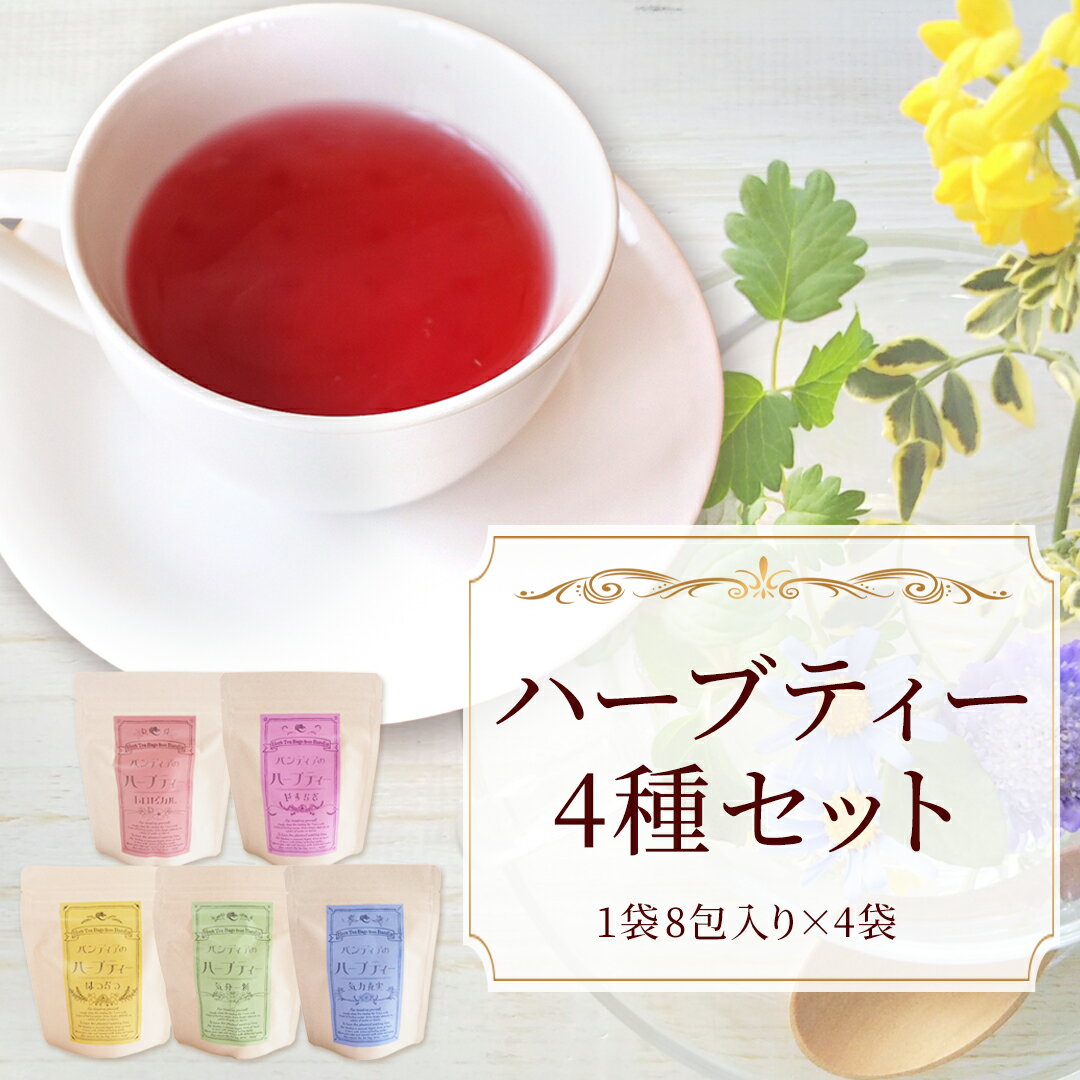 【ふるさと納税】ハーブティーセット(4種セット) 【ふるさと納税 人気 おすすめ ランキング ハーブティー ハーブ お茶 ハーブ 飲み比べ ギフト セット 詰め合わせ ティータイム 健康管理 体調維持 疲労回復 リラックス ティー 福島県 北塩原村 送料無料】 KBJ003