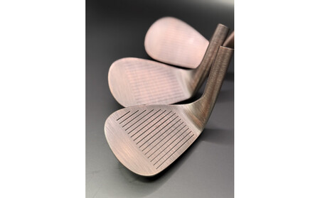 【福岡市】女性クラフトマンの阿比留俊子　設計・デザイン　Abi Wedge 銅燻し48°　N.S.PRO MODUS3 WEDGE 105