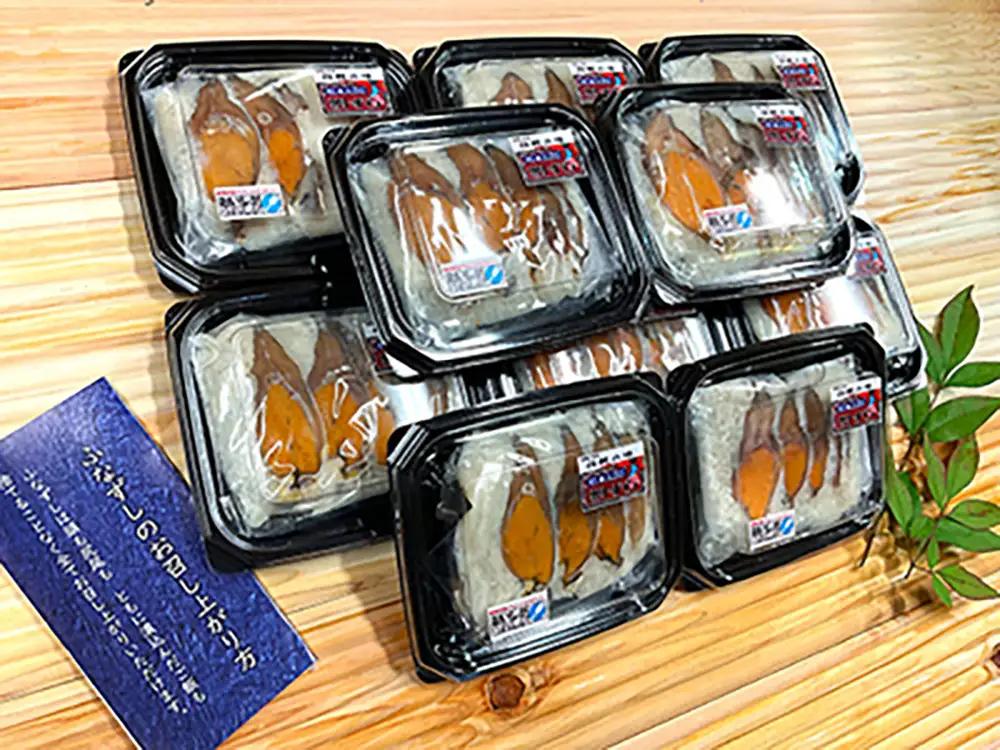 近江本にごろ　ふなずし　めす30g×10p【AD32W】 鮒ずし
