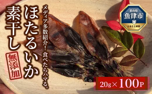 
            【大量シェア】ホタルイカ 2kg  素干：浜浦水産シェアセット｜ ほたるいか 天然塩 魚貝類 魚介類 海鮮 海産物 素干し 干物 ひもの 乾物 珍味 大量 シェア お裾分け おすそわけ お取り寄せ 人気 日本海 北陸 富山県 富山湾 魚津市 送料無料
          