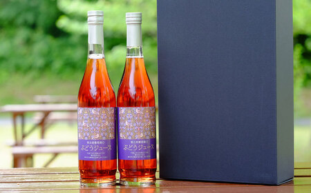 ぶどうジュース 奥出雲葡萄園 ぶどうジュース2本セット ブドウ 500ml×ジュース2本 100%ジュース ストレートジュース 国産ジュース 無添加ジュース フルーツジュース