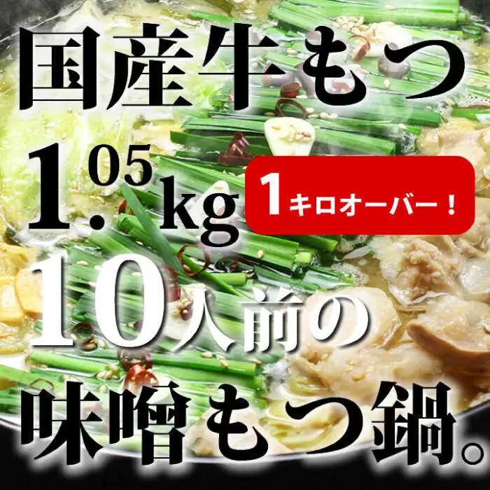 もつ鍋 味噌味 10人前 [ABDF163] もつ鍋