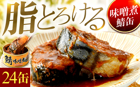 鯖味噌煮缶詰 24缶 [C-003032] [BFAB027]
