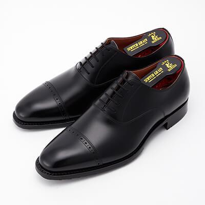 ふるさと納税 墨田区 スコッチグレイン「オデッサIII」No.908 ブラック 23.5cm E 紳士靴 |  | 01