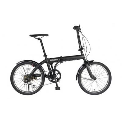 ふるさと納税 春日井市 BAGGIO　防災対応20型6スピードノンパンク折りたたみ自転車　色:ブラック　自転車 サイクリング |  | 01
